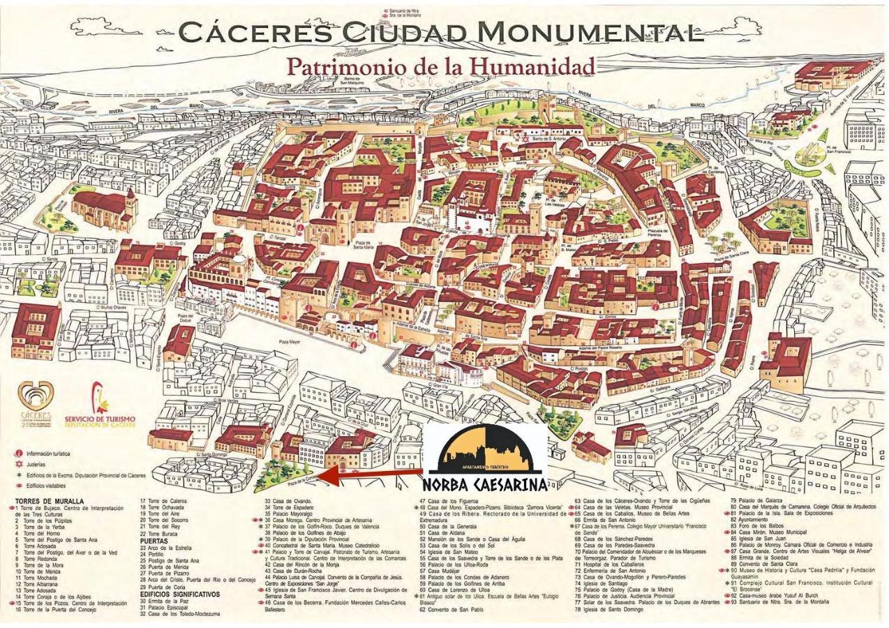 Elegante Apartamento Para 5 En El Centro De Caceres Con Wifi Экстерьер фото